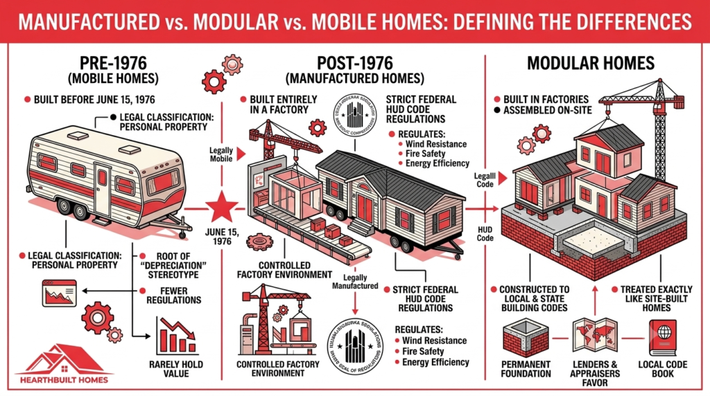 Manufactured vs Modular vs Mobile Homes What’s the Difference