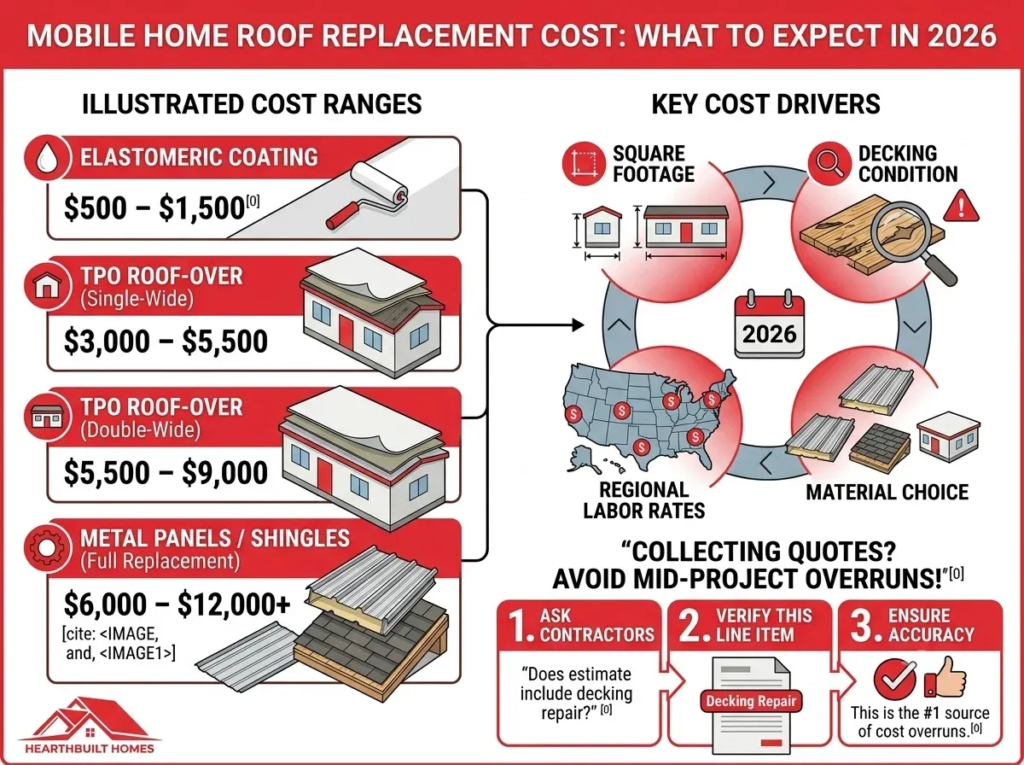 Mobile Home Roof Replacement Cost
