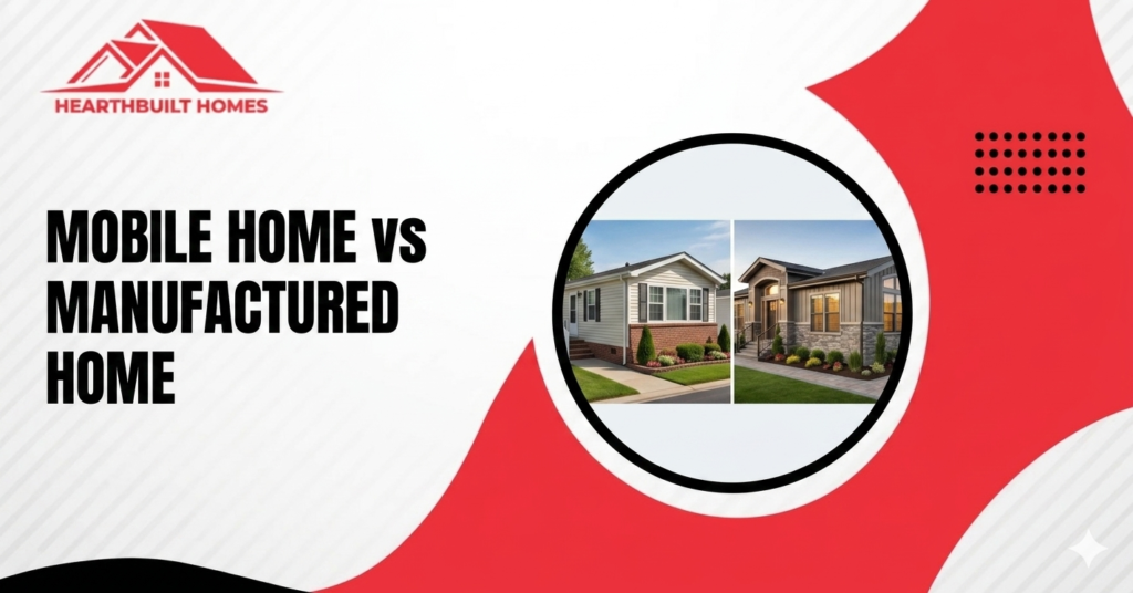 Mobile Home vs Manufactured Home