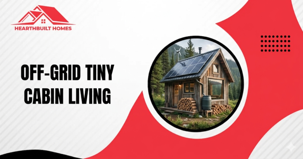 Off-Grid Tiny Cabin Living