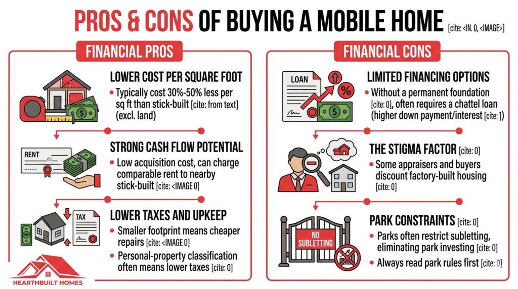 Pros and Cons of Buying a Mobile Home