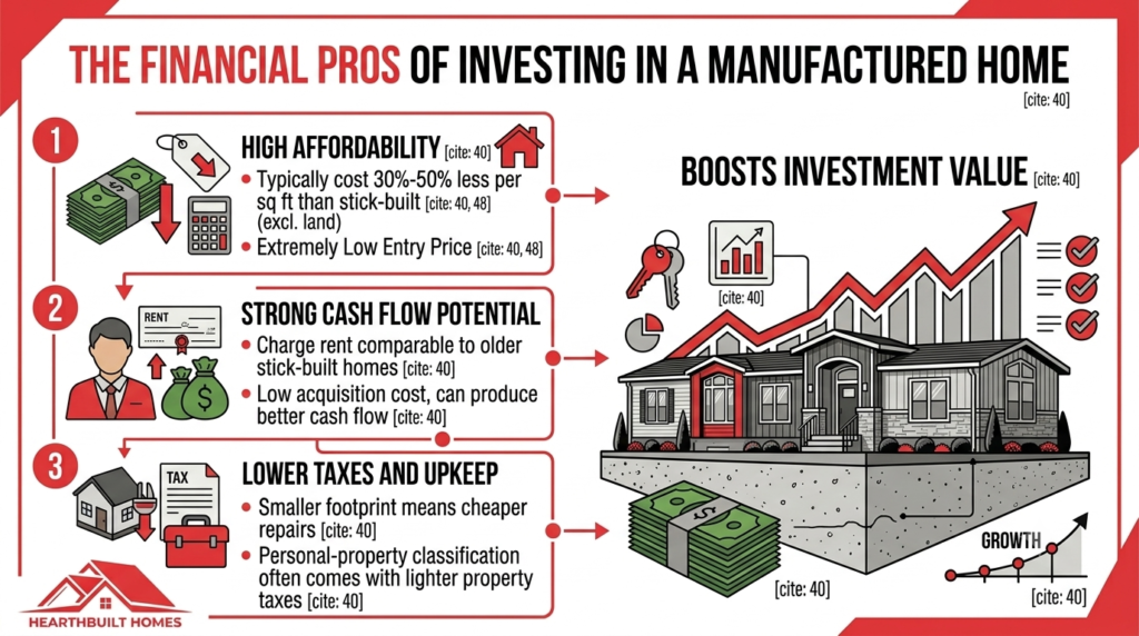 The Financial Pros of Investing in a Manufactured Home
