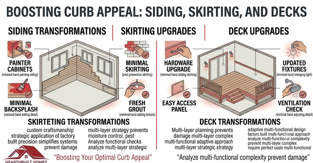 Boosting Curb Appeal Siding, Skirting, and Decks