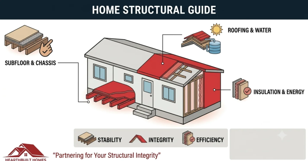 Structural Fixes First Subfloors, Roofing, and Insulation