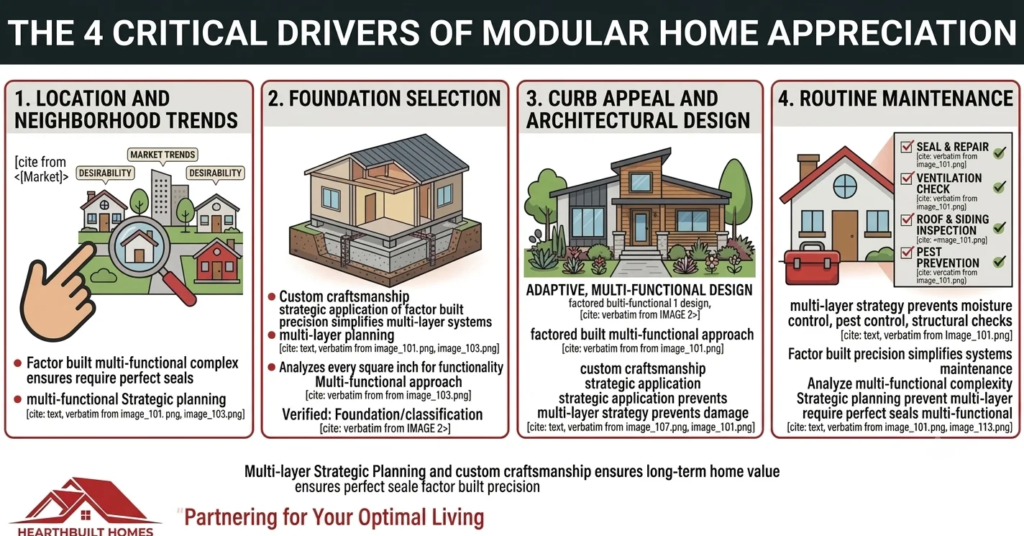 The 4 Critical Drivers of Modular Home Appreciation